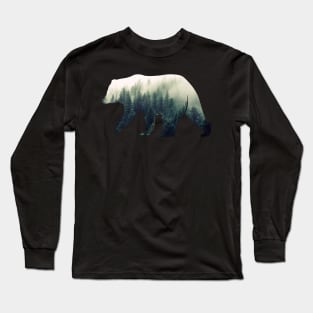 Bear in the forest Long Sleeve T-Shirt